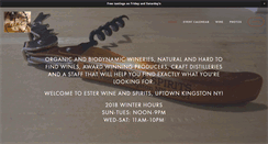 Desktop Screenshot of esterwine.com